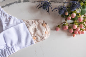 "The Elite Double Gusset Pocket Diaper" by Happy BeeHinds