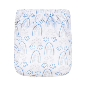Earth & Pebble Size Up Diaper Cover - Serenity Collection