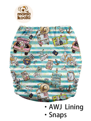 Mama Koala 3.0 Pocket Diaper - AWJ Lining (Oct 23 PO)