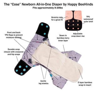 The "Cose" Newborn + All In One by Happy BeeHinds