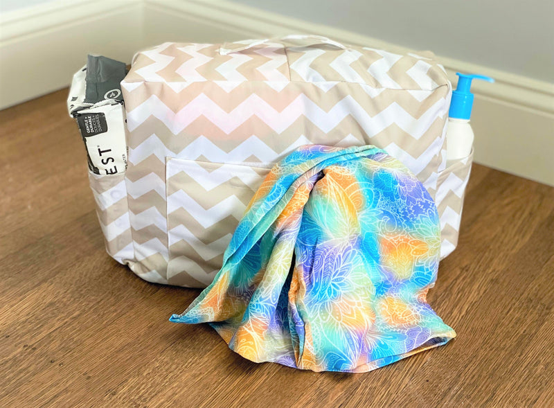 Happy BeeHinds Packing Cube Mediterranean Blue Happy BeeHinds