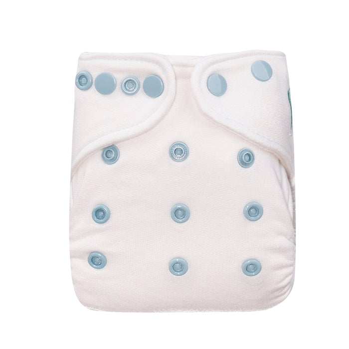 Two by Two Baby Company Newborn Bamboo Cotton Fitted Diaper