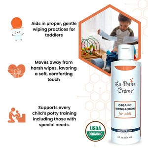 La Petite Creme Organic Wiping Lotion for Kids *