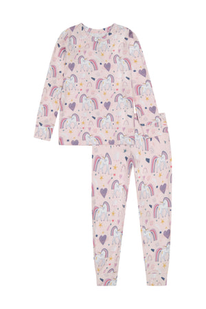 Bird & Bean Pajama Set -  Unicorn Dreams *