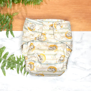 The Cutie Newborn All In One Diaper by Two by Two Baby Company