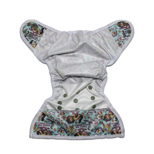 UPDATED - The "Bally" One Size Diaper Cover - The Imagine Collection