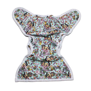 UPDATED - The "Bally" One Size Diaper Cover - The Imagine Collection