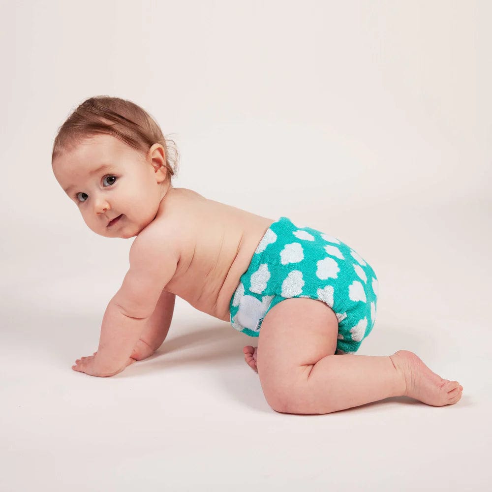 TotsBots Bamboozle Stretch Fitted Diaper - Size 2