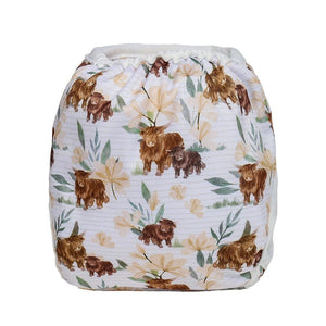 The "Bally" One Size Diaper Cover - Spring Fling Collection