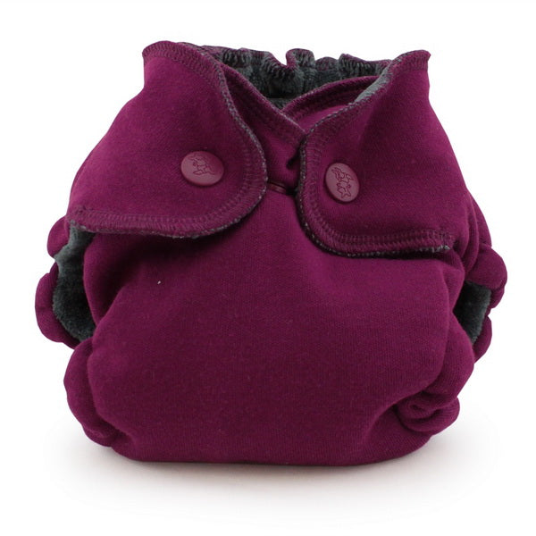 Ecoposh OBV Newborn Fitted Cloth Diaper - Boysenberry *