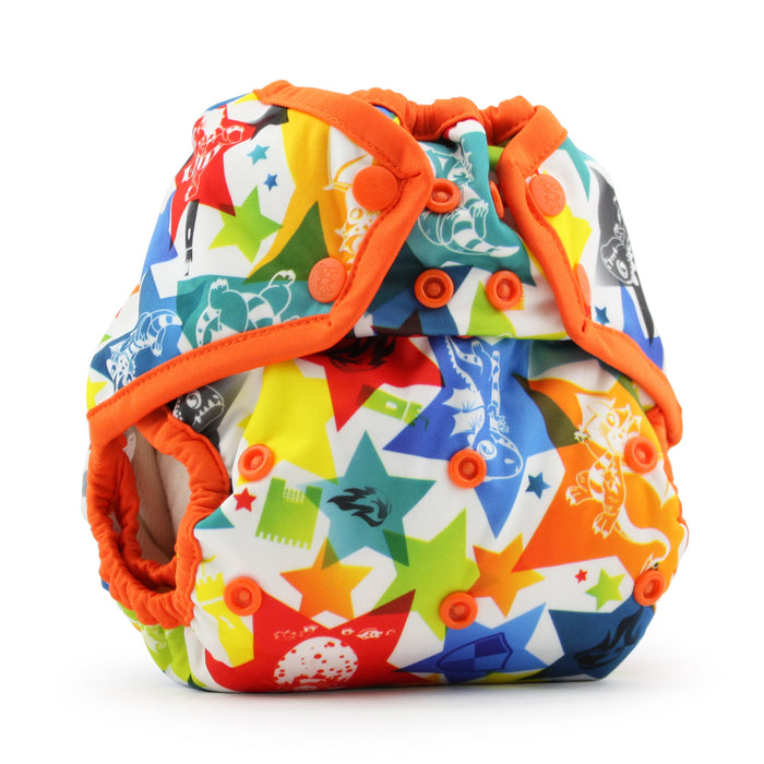 Rumparooz One Size Cloth Diaper Covers - Dragons Fly - Poppy *