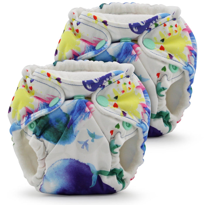 Lil Joey All In One Cloth Diaper (2 pk) - Lava *