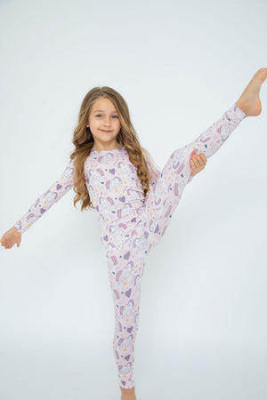 Bird & Bean Pajama Set -  Unicorn Dreams *