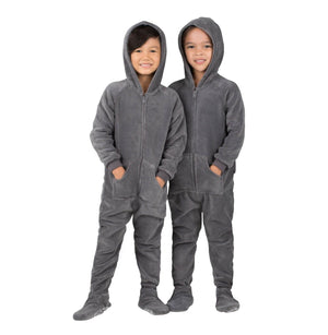 Footed Pajamas Co. Family Matching Howling Moon Hoodie Chenille Onesie*