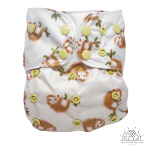 The Good Village One Size Pocket Diaper | Hangin' Around *