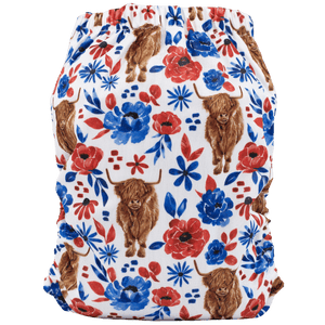 Texas Tushies Slim Fit AIO Cloth Diaper *