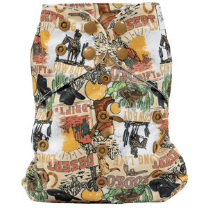 Texas Tushies Slim Fit AIO Cloth Diaper *