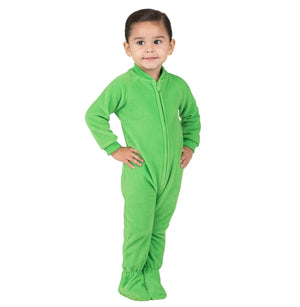 Footed Pajamas Co. Family Matching Emerald Green Fleece Onesie*