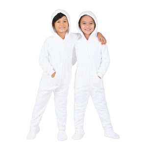 Footed Pajamas Co. Family Matching In The Clouds Hoodie Chenille Onesie*