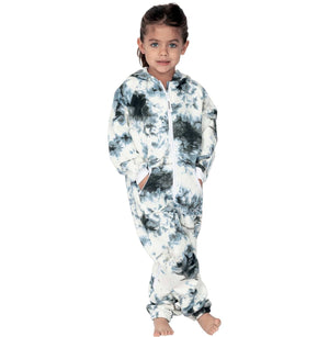 Footed Pajamas Co. Family Matching Tie Dye Black Hoodie Onepiece Onesie*