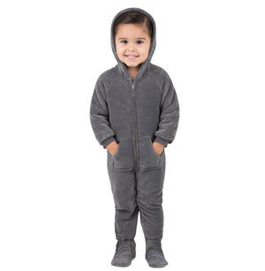 Footed Pajamas Co. Family Matching Howling Moon Hoodie Chenille Onesie*