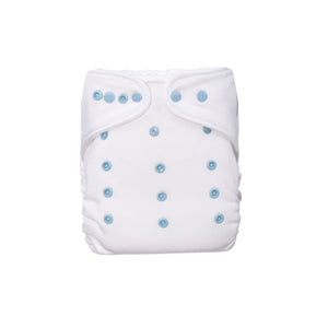 The "New" Bamboo Cotton Absorber Fitted Diaper by Earth & Pebble