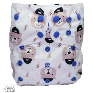 The Good Village One Size Pocket Diaper | Rad Little Bear *