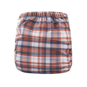 Earth & Pebble One Size Pocket Diaper - Rustic Fern Collection
