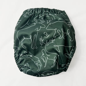 Oos Yadi Wildling (newborn) Cloth Pocket Diaper - OY Wilderness *