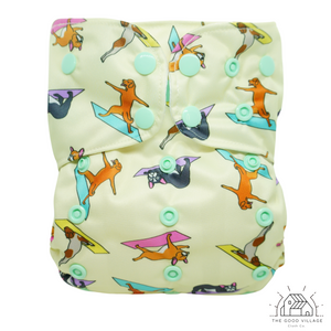 The Good Village One Size Pocket Diaper | Doga *