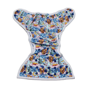 UPDATED - The "Bally" One Size Diaper Cover - The Imagine Collection