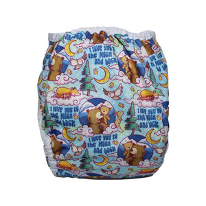 UPDATED - The "Bally" One Size Diaper Cover - The Imagine Collection