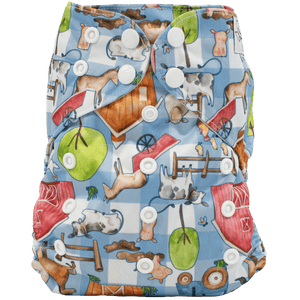 Texas Tushies Slim Fit AIO Cloth Diaper *