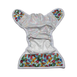 UPDATED - The "Bally" One Size Diaper Cover - The Imagine Collection