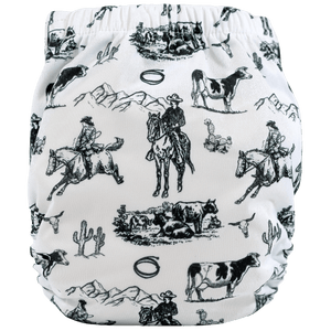 Texas Tushies Tiny Tushies Newborn AIO Cloth Diaper *