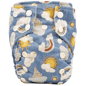 Texas Tushies Tiny Tushies Newborn AIO Cloth Diaper *