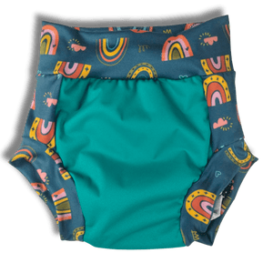 Smart Bottoms Pull-On Diaper - After The Storm (Turquoise)*