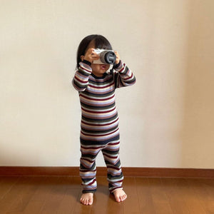 Baby Rib Sweater & Leggings - Multi Stripe *