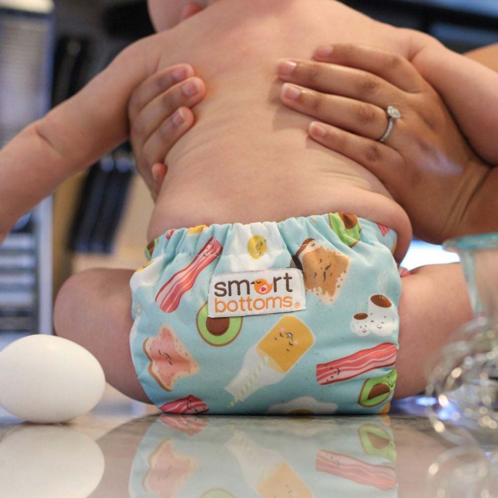 Smart Bottoms Born Smart 2.0 Sunnyside Happy BeeHinds Modern Cloth Diapers