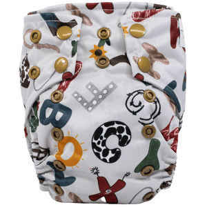 Texas Tushies Tiny Tushies Newborn AIO Cloth Diaper *