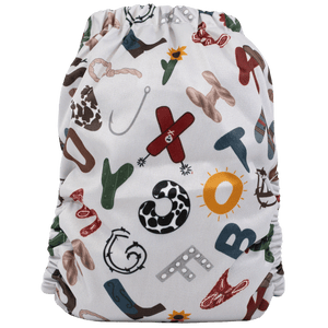 Texas Tushies Slim Fit AIO Cloth Diaper *