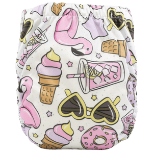 Texas Tushies Tiny Tushies Newborn AIO Cloth Diaper *