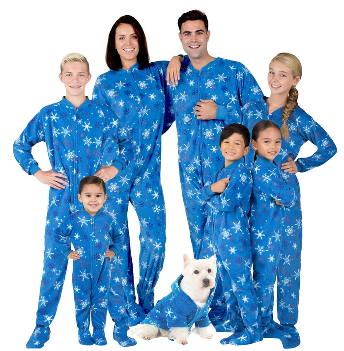 Footed Pajamas Co. Family Matching Its A Snow Day Fleece Onesie*