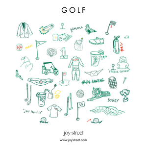 Joy Street Kids Golf Baby Blanket*