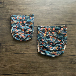 Redwood Cloth Co XL Pocket Diaper - Salty Seas and Summer Breeze Collection