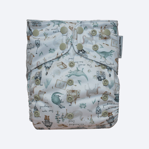 Spring Collection 2025 - New Updated - The "EZ" Pocket Diaper by Happy BeeHinds