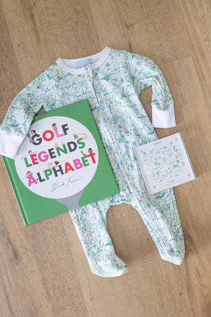 Joy Street Kids Golf Zip Baby Onesie