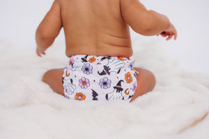 Cloth Diaper Cover - AIl-In-Two - AI2 - Spookies *