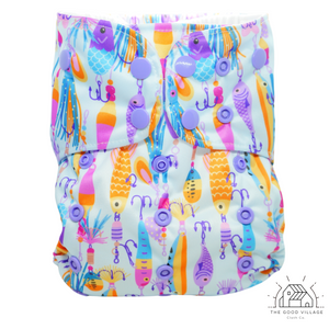 The Good Village One Size Pocket Diaper | Good Catch *