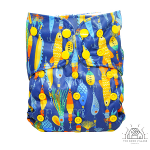 The Good Village One Size Pocket Diaper | Lured In *